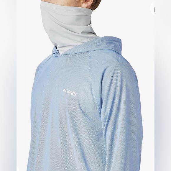 NWT Columbia Men’s Terminal Deflector Hoodie, size XS Sun shirt - Picture 2 of 7